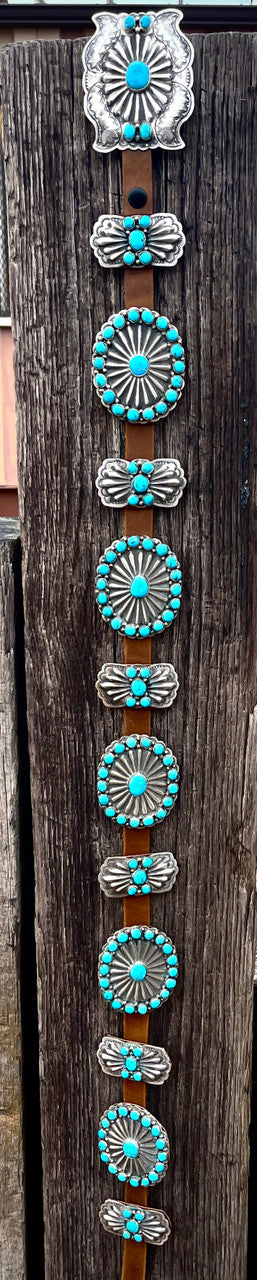 The "Victoria" Concho Belt
