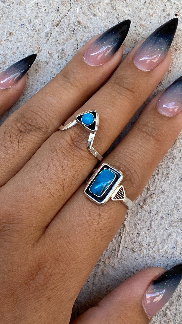 Jimson Belin's Contemporary Kingman Turquoise Set