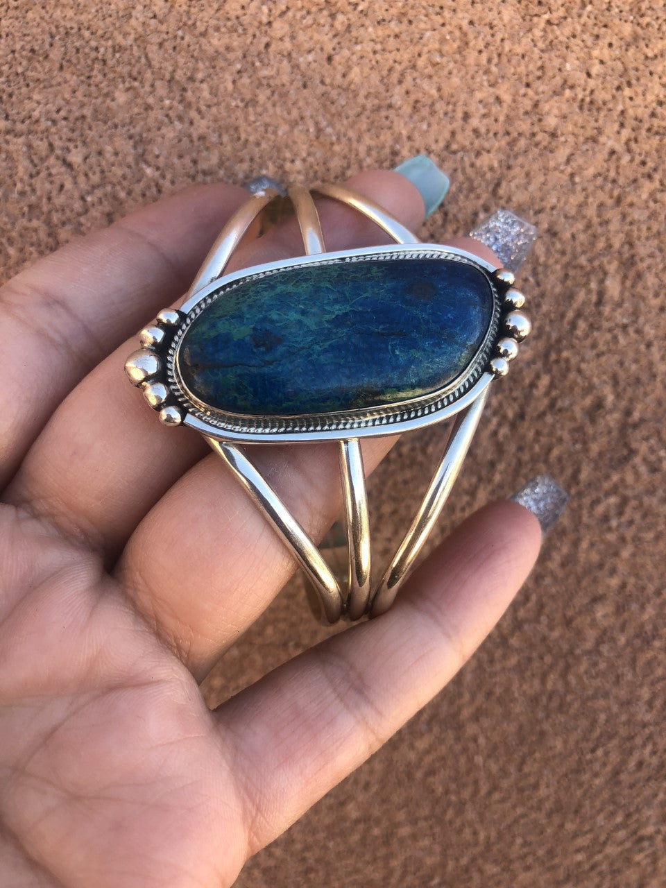 Unique Chryscolla Bracelet