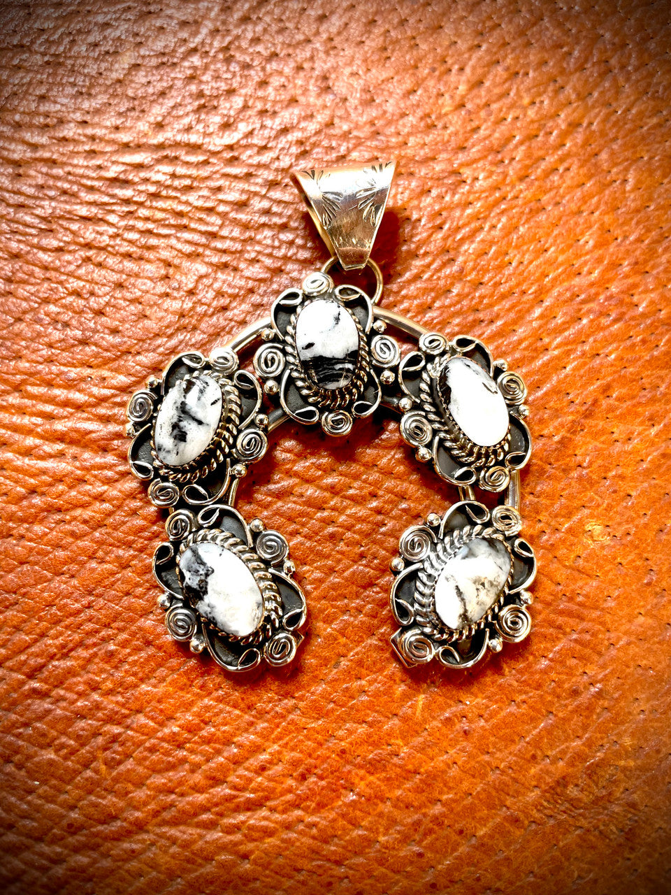 Wild Nights White Buffalo Naja Pendant