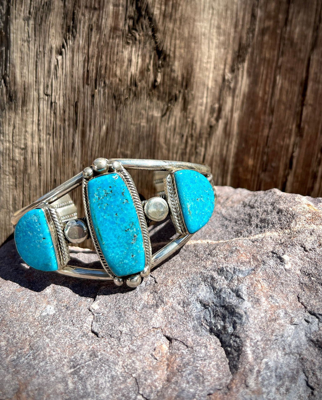 The Three Stone Contemporary Cuff