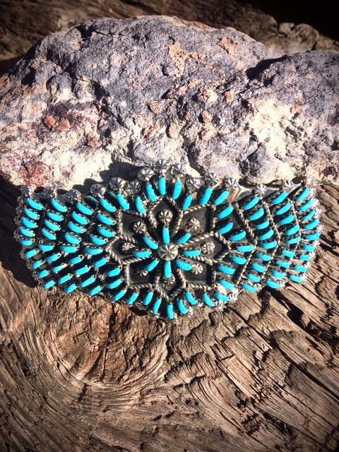 Zuni Cluster Hair Barrettes Artist Keith Leekiety