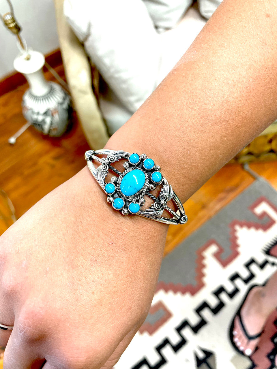 Dawn of Tomorrow Turquoise Cuff