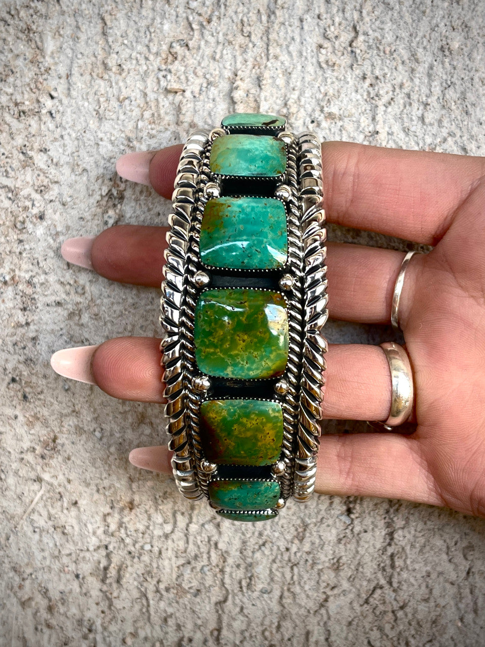 Jimson Belin 7 Stone Mens Cuff