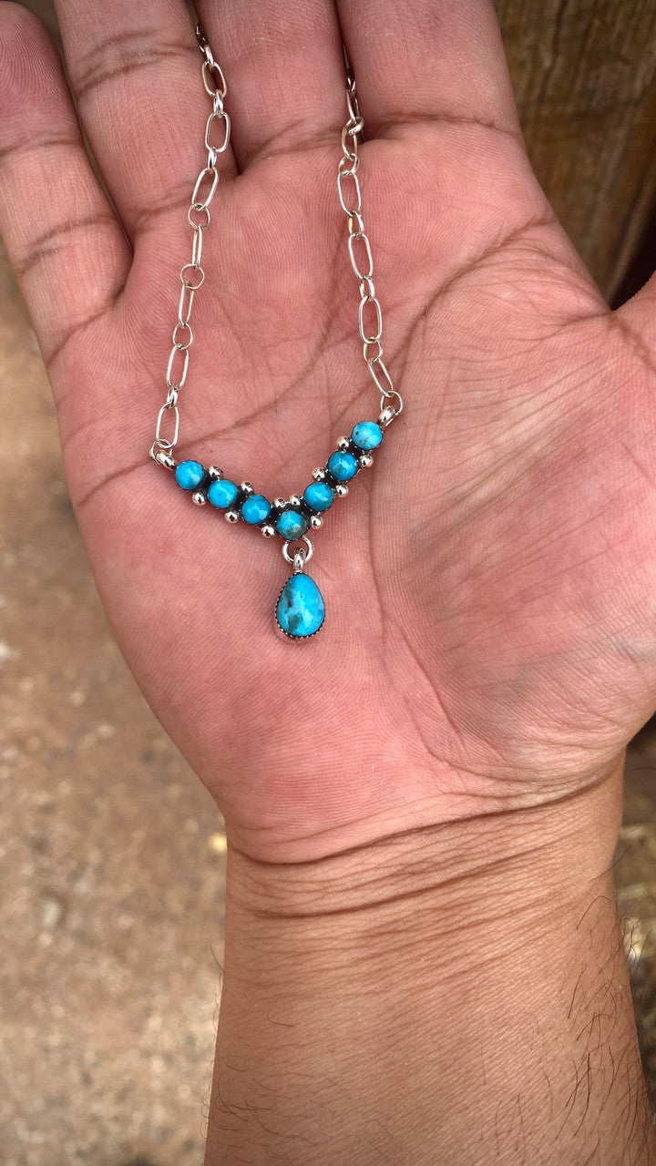 Drippin' in Turquoise Necklace