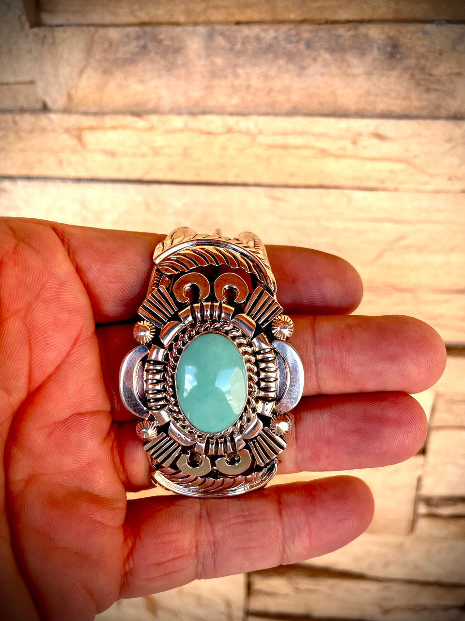 Made the Short Go Turquoise Cuff