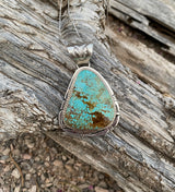 Triangle Nevada Turquoise Necklace From The Rodgers Collection