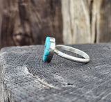 Zuni inlayed romance heart ring