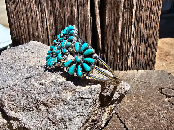 Spinning Wheel Cluster Cuff