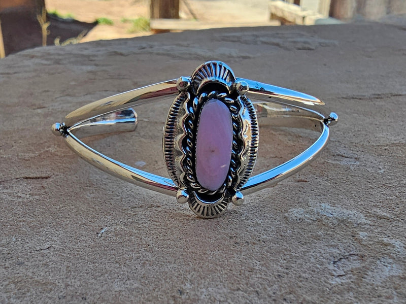 Pretty in Pink Conch Shell Cuff