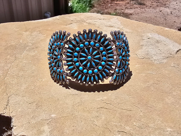 Marlena Chavez Flower Framed Cuff