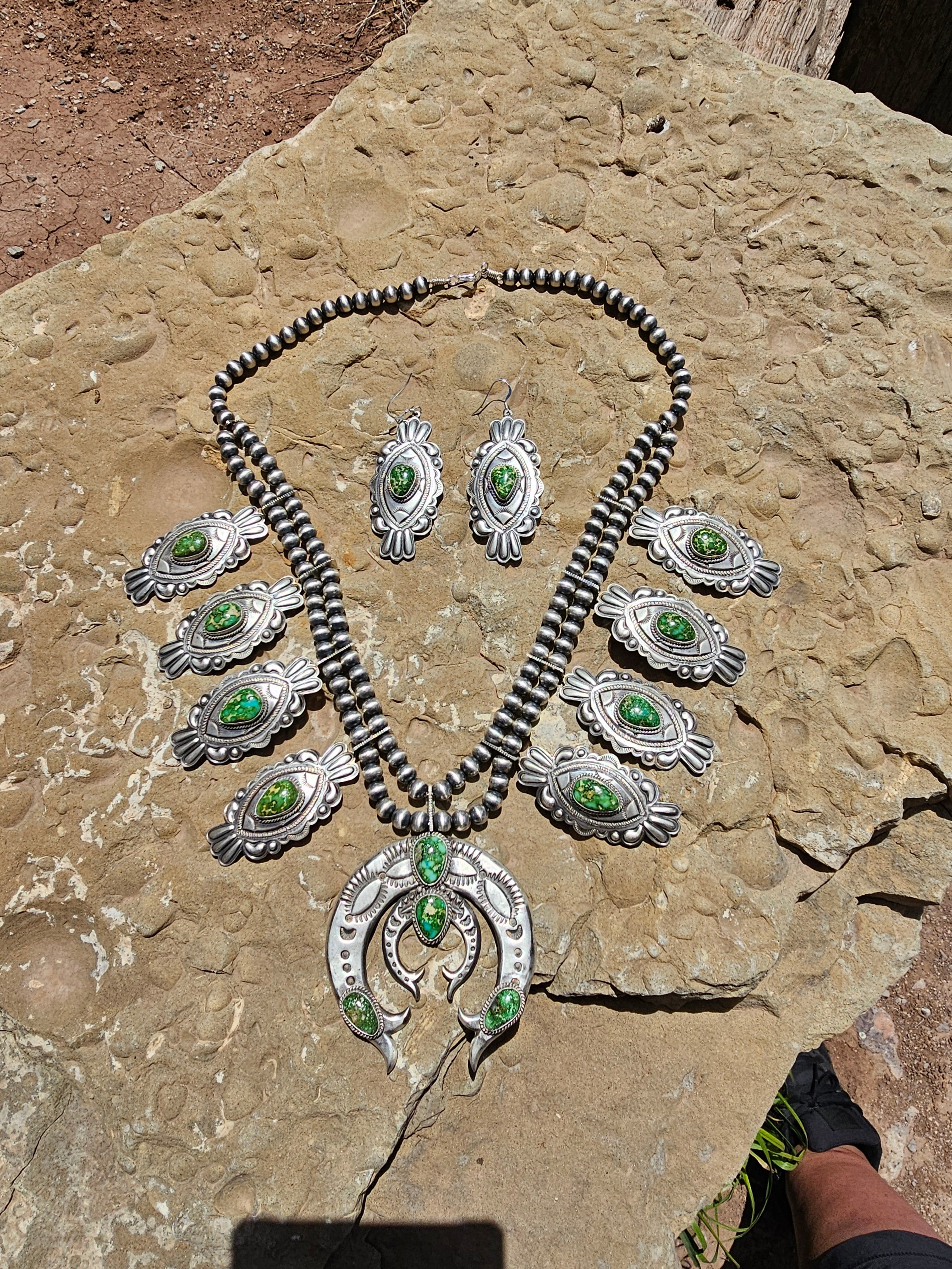 Sonoran Turquoise Concho Blossom