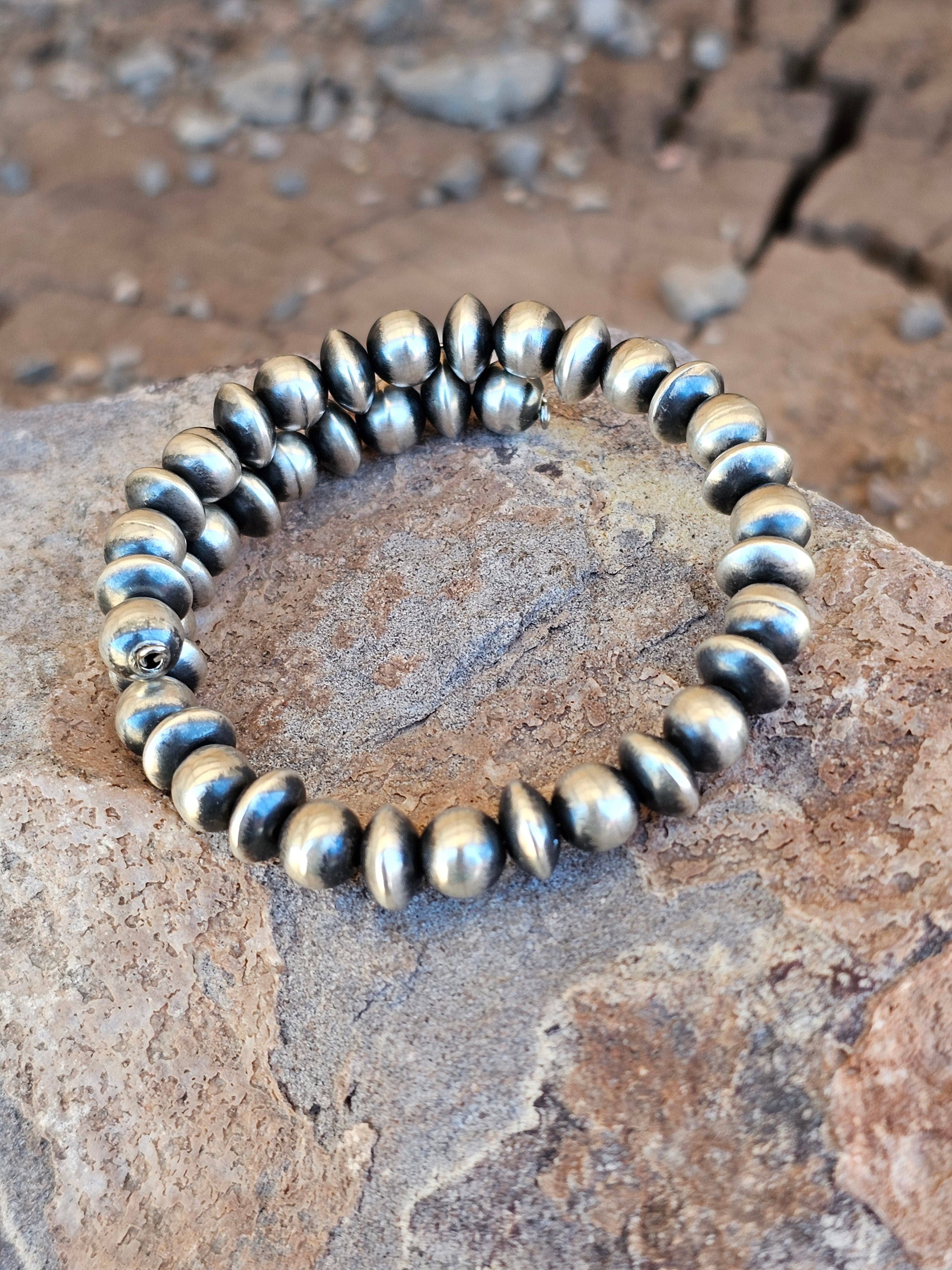 Navajo Pearl Wrap Bracelet