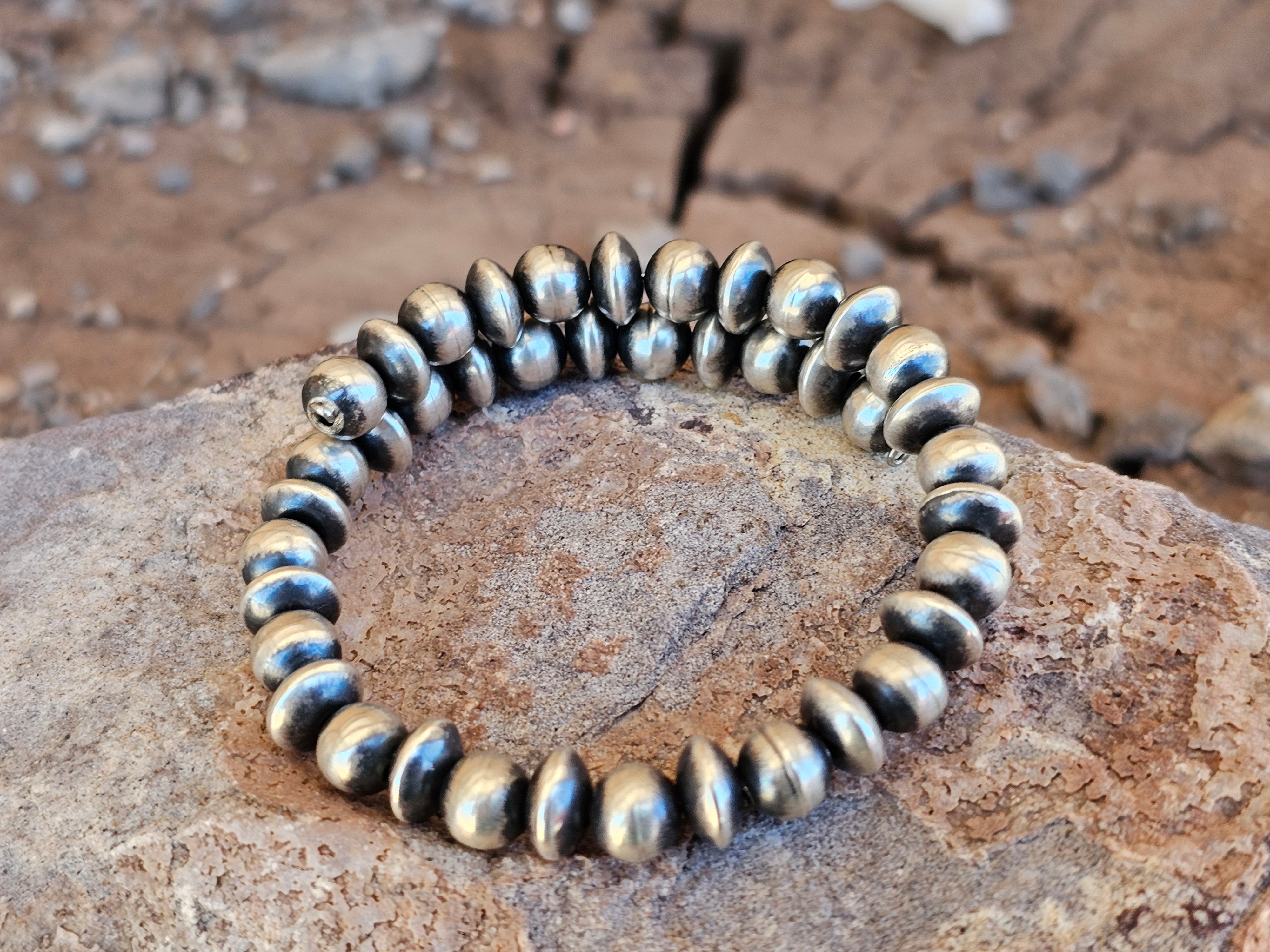 Navajo Pearl Wrap Bracelet