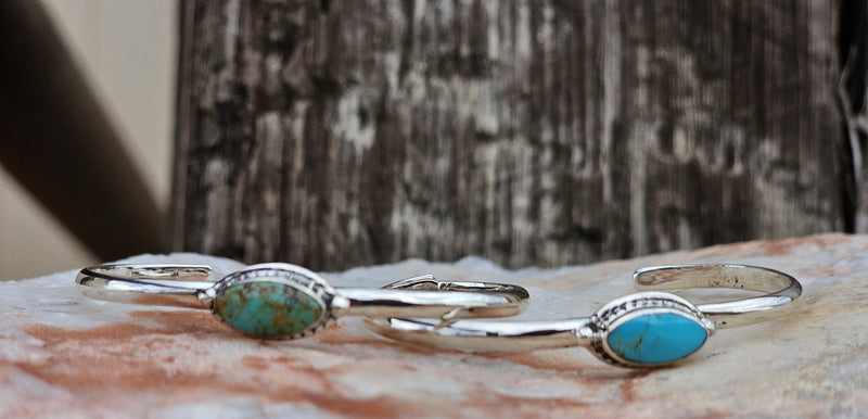 Marquise Turquoise Baby Bracelet