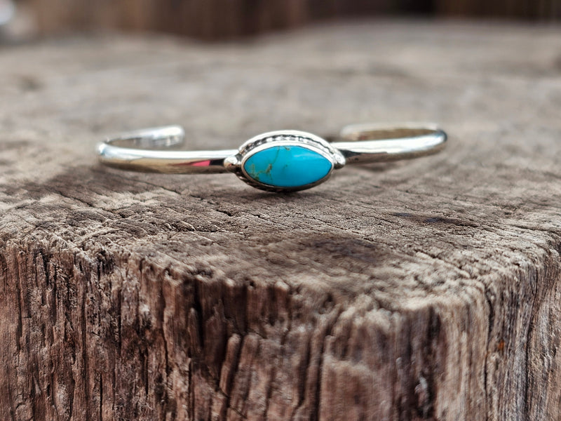 Marquise Turquoise Baby Bracelet