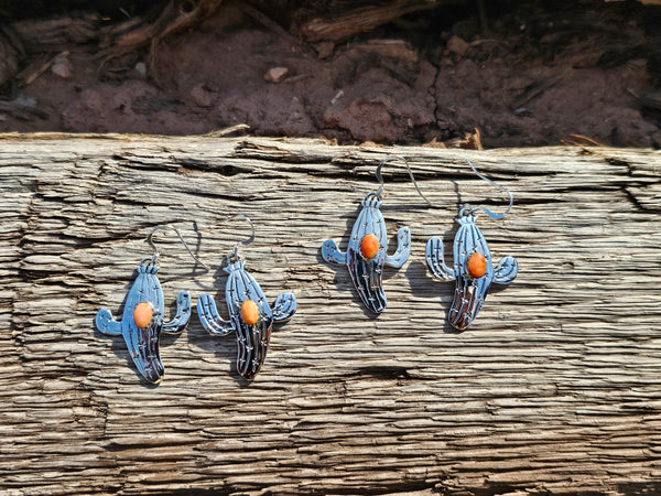 The Nobel Saguaro Cactus Earrings