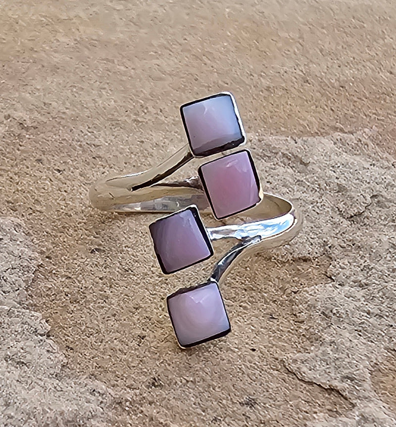 Contemporary Square Wrap Ring