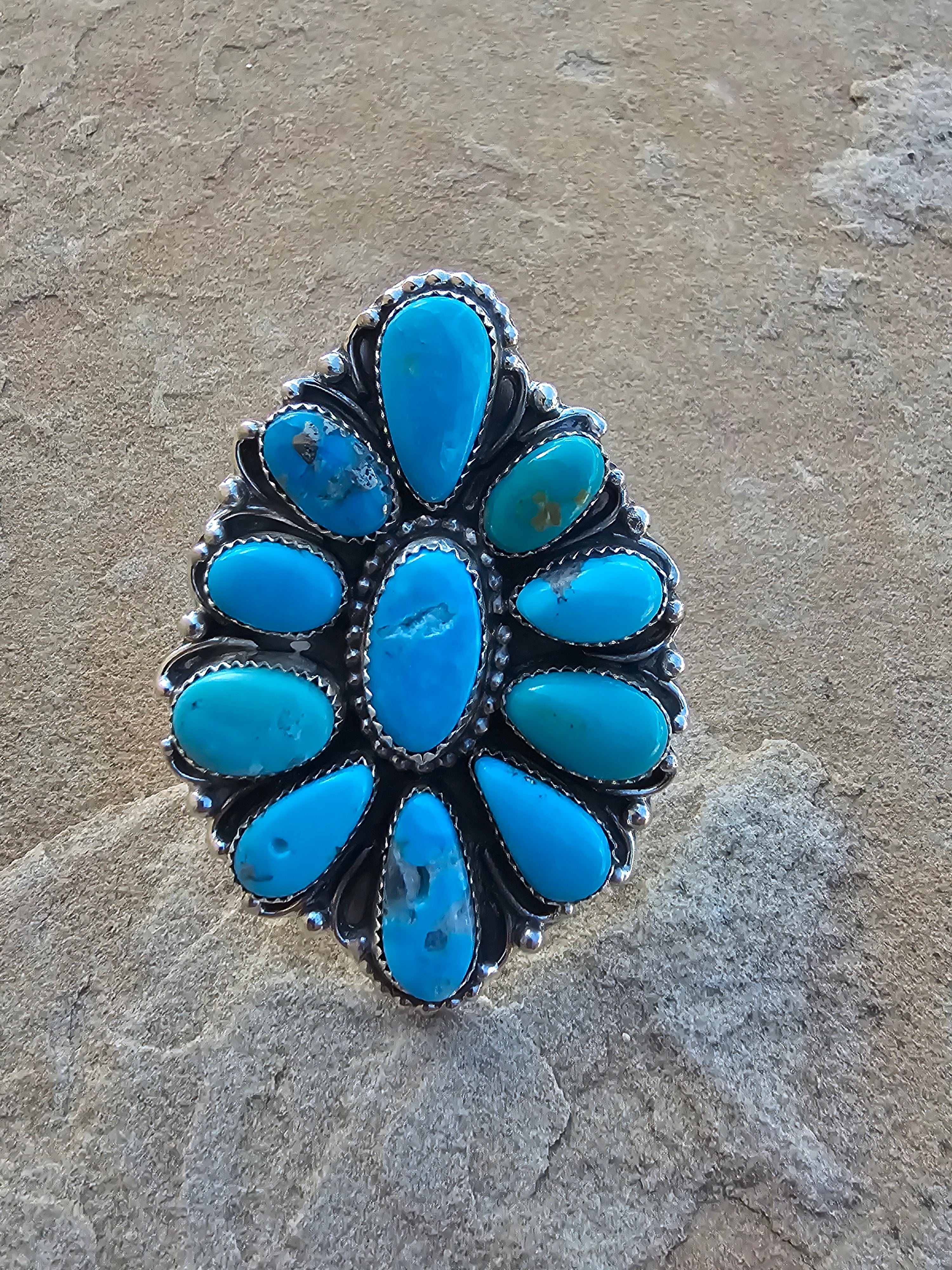 Captivated Cluster of Love Ring
