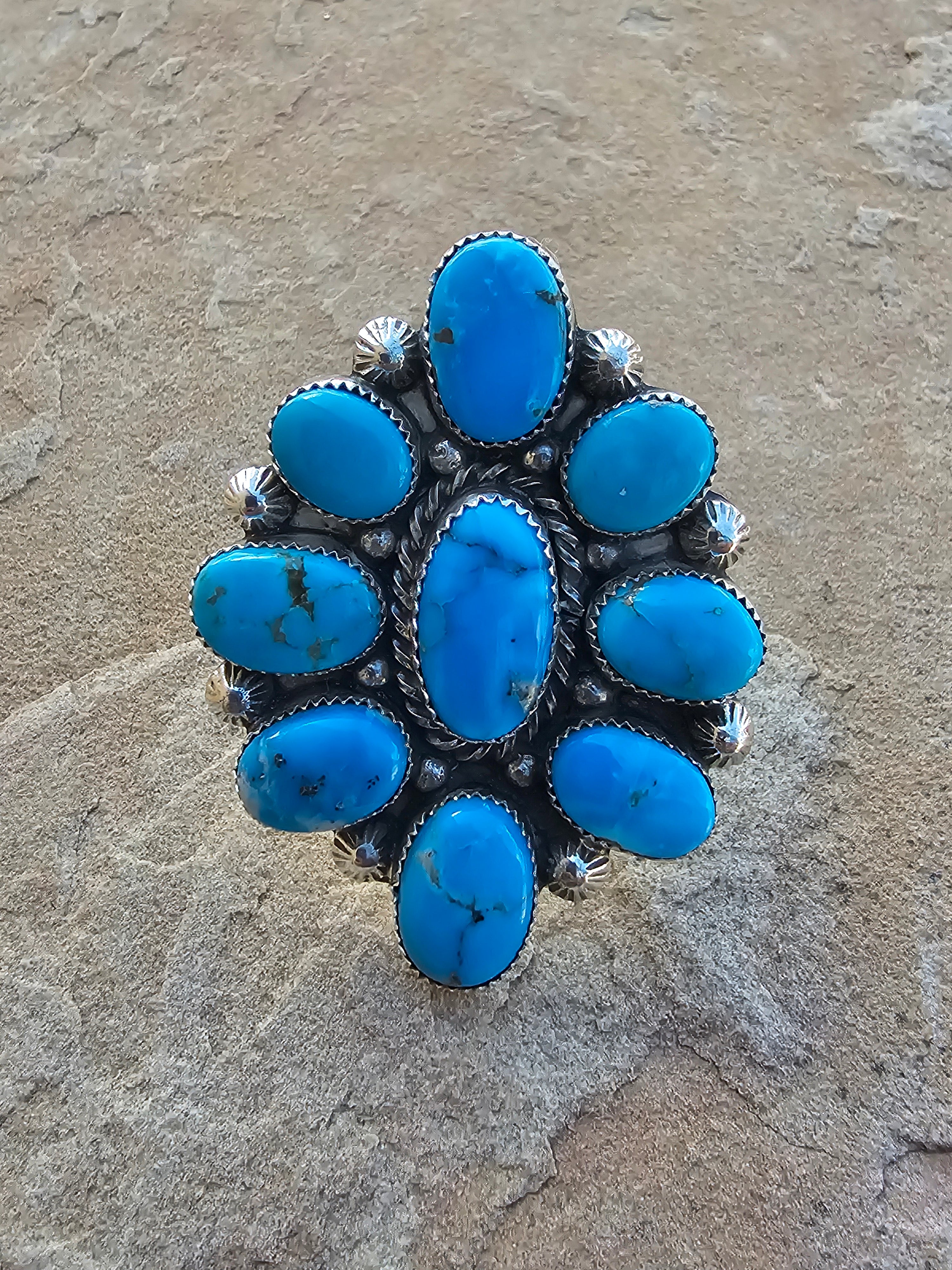 Captivated Cluster of Love Ring