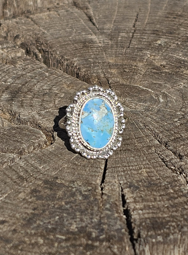 Dry Creek Turquoise Blossom Ring