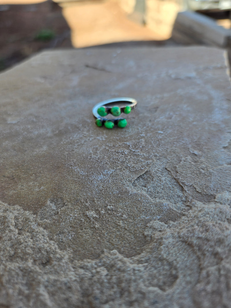 Six Stone Wrap Around Ring