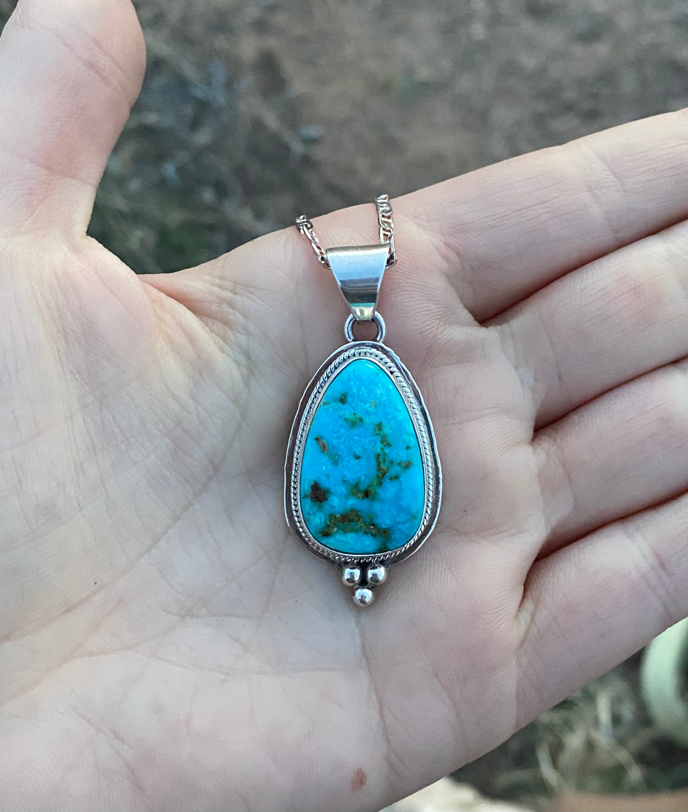 Sky and Earth Kingman Turquoise Set From The Rodgers Collection