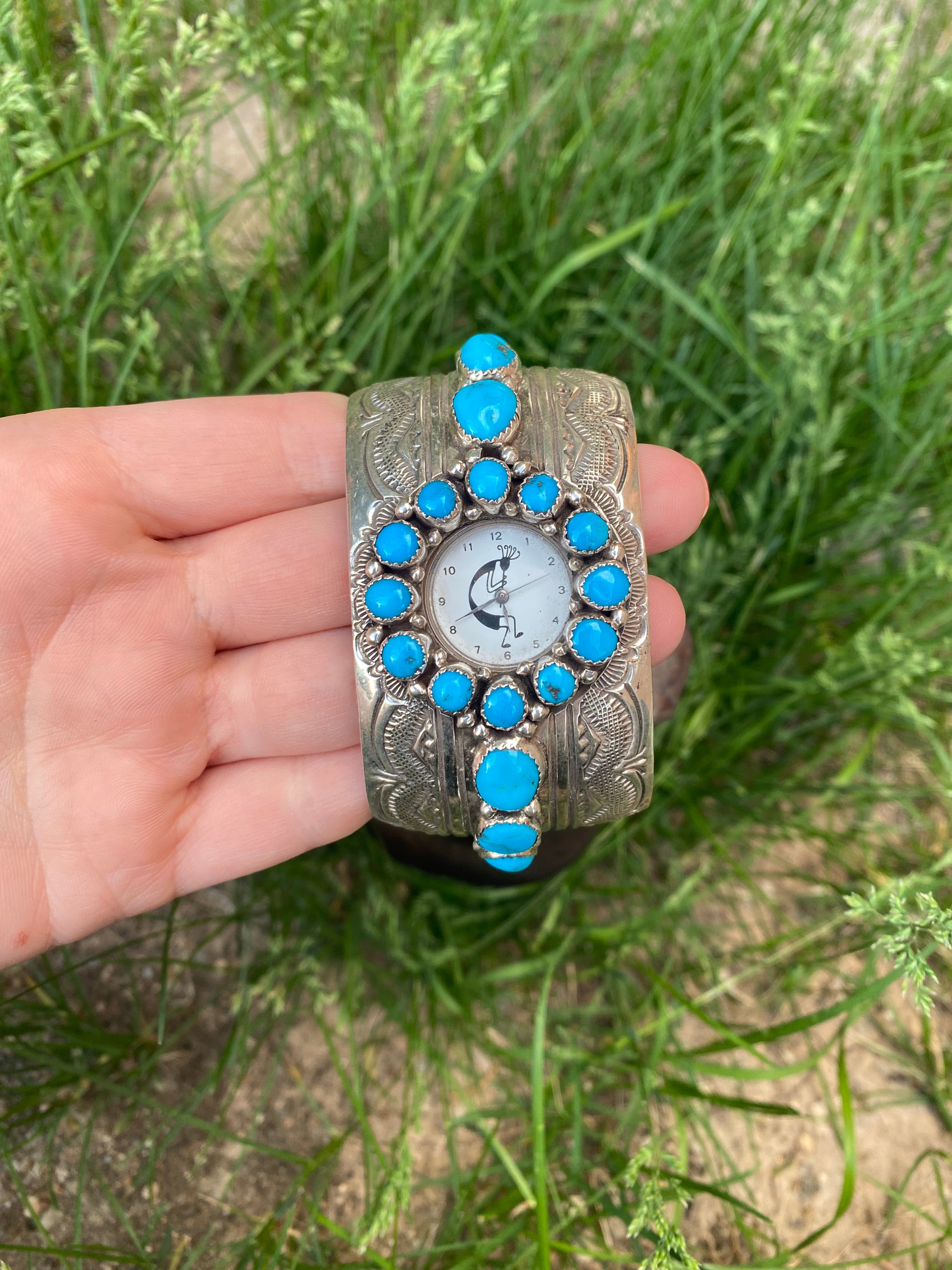 Sleeping Beauty Cuff Watch From The Rodgers Collection