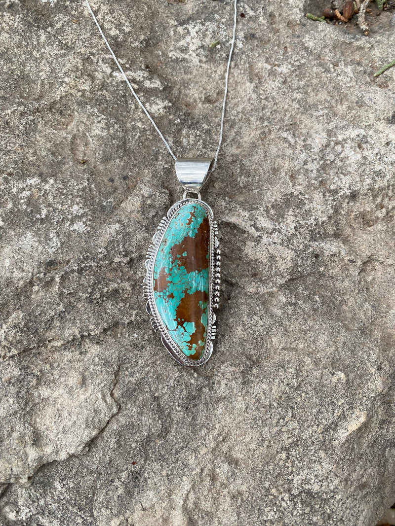 Vibrant Nevada Turquoise Necklace From The Rodgers Collection