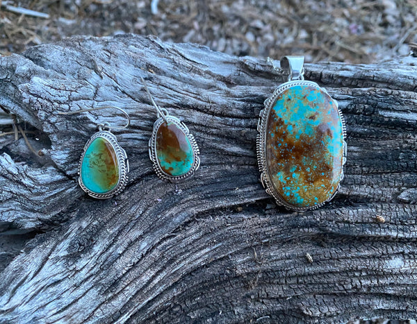 King Manassa Turquoise Set From The Rodgers Collection