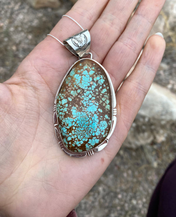 Mesmerized Nevada Turquoise Necklace From The Rodgers Collection