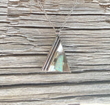 Long Lines Triangle Opal NecklaceFrom The Rodgers Collection