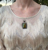 Rectangle Ceremonial Turquoise Necklace From The Rodgers Collection