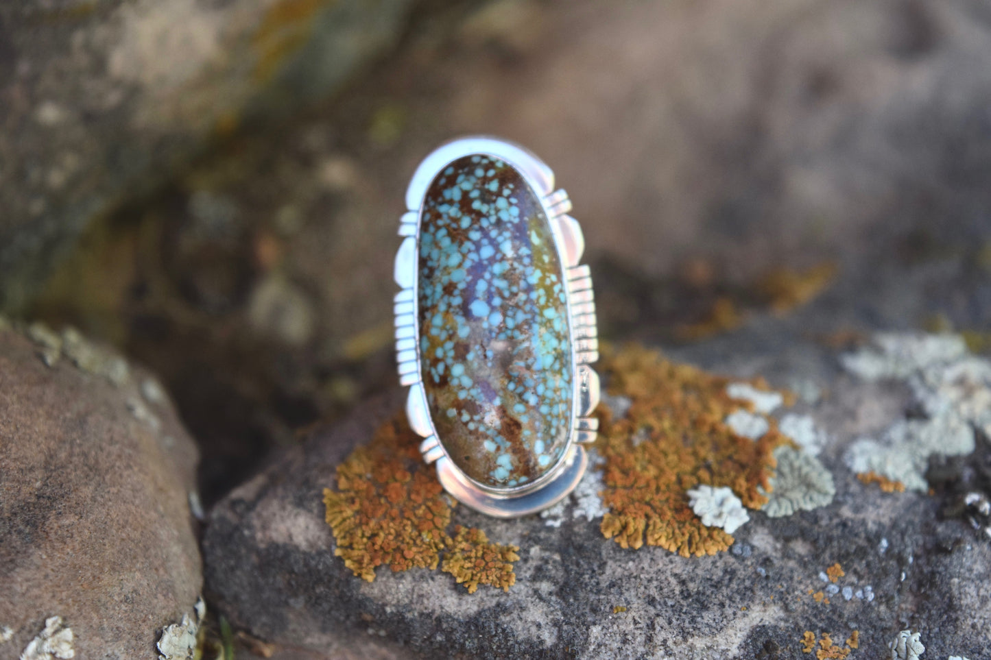 #8 TURQUOISE GLEAM RING FROM THE RODGERS COLLECTION