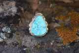 TURQUOSIE TEAR RING FROM THE RODGERS COLLECTION