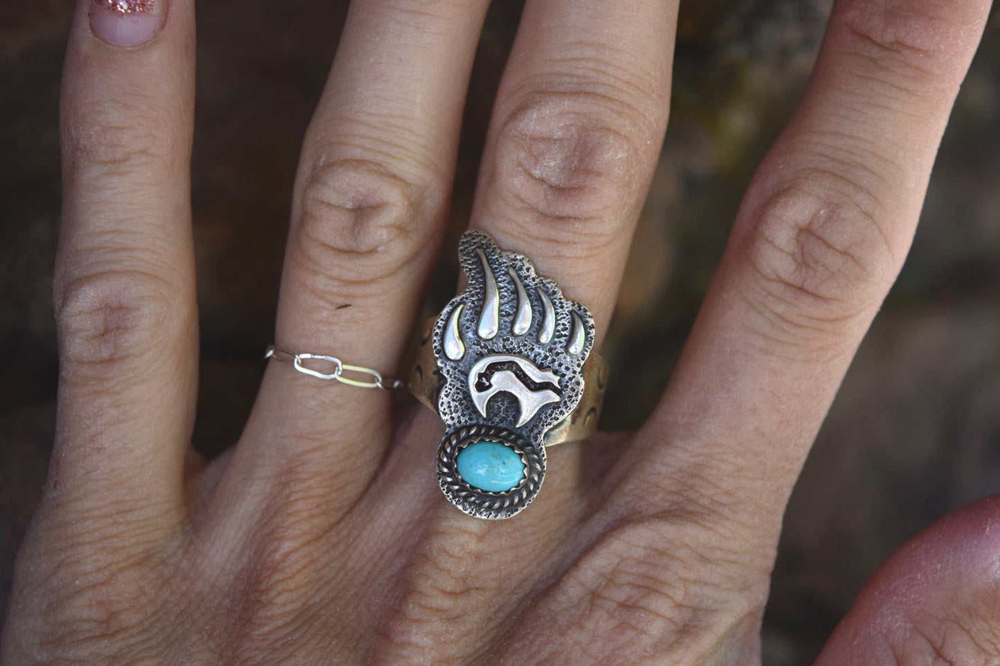 BEAR CLAW RING FROM THE RODGERS COLLECTION