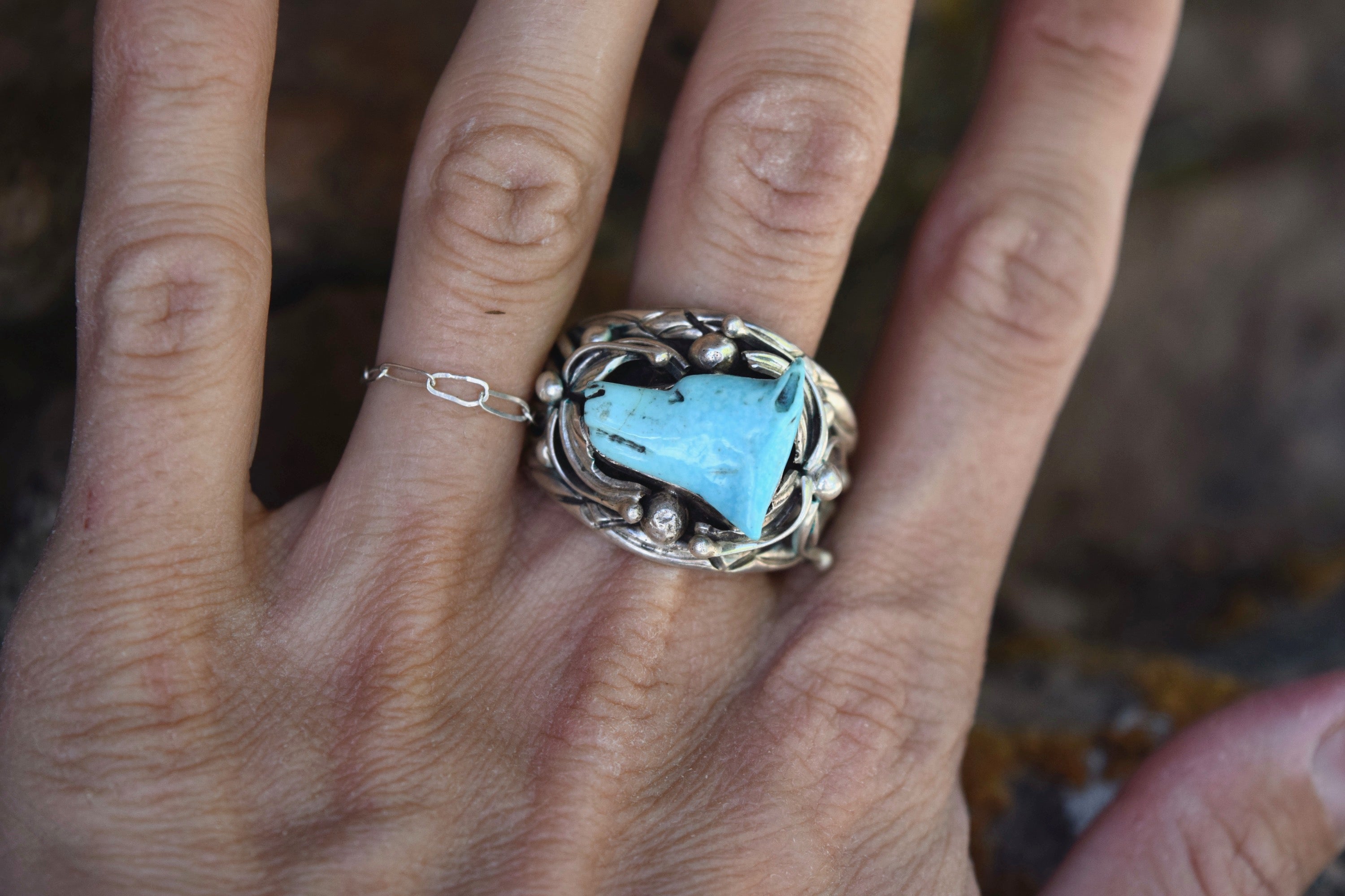 THE WOLF RING FROM THE RODGERS COLLECTION