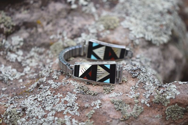 INLAY WATCH BAND FROM THE RODEGRS COLLECTION