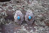VINTAGE STAMPED EARRINGS FROM THE RODGERS COLLECTION