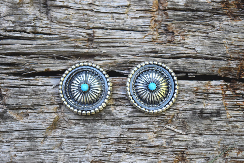 VINTAGE PINWHEEL STUD EARRINGS FROM THE RODGERS COLLECTION