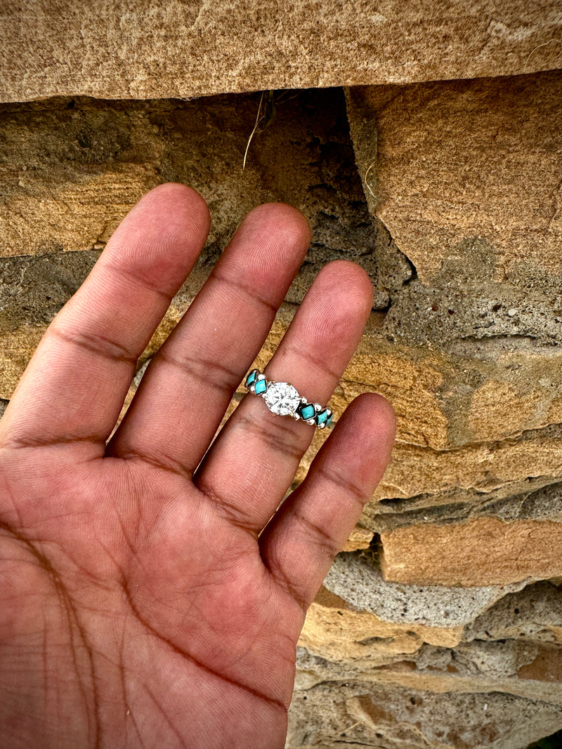 Infinite Love Ring By Navajo Artist Evangeline Perry