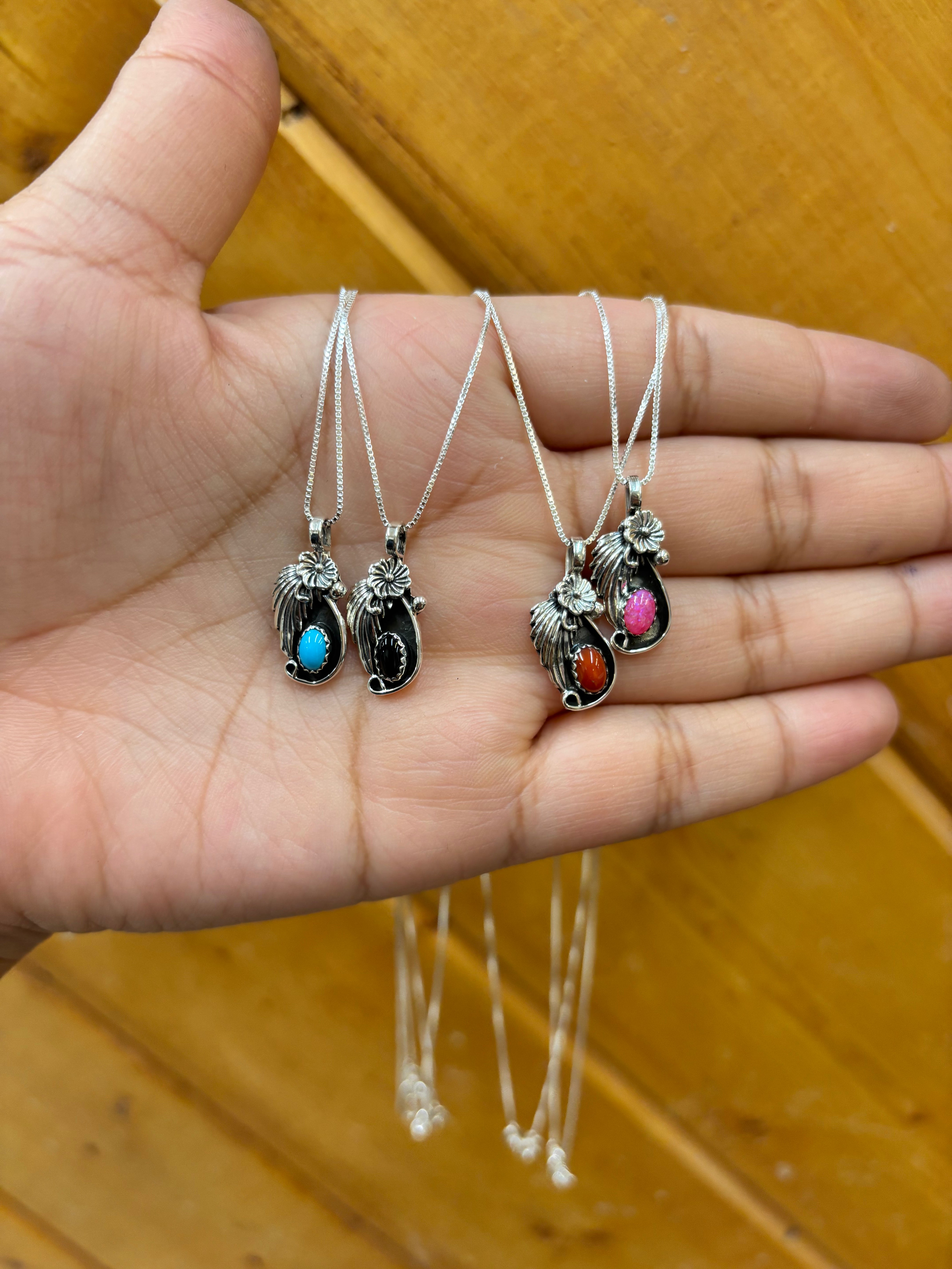 Flower Leaf Pendant