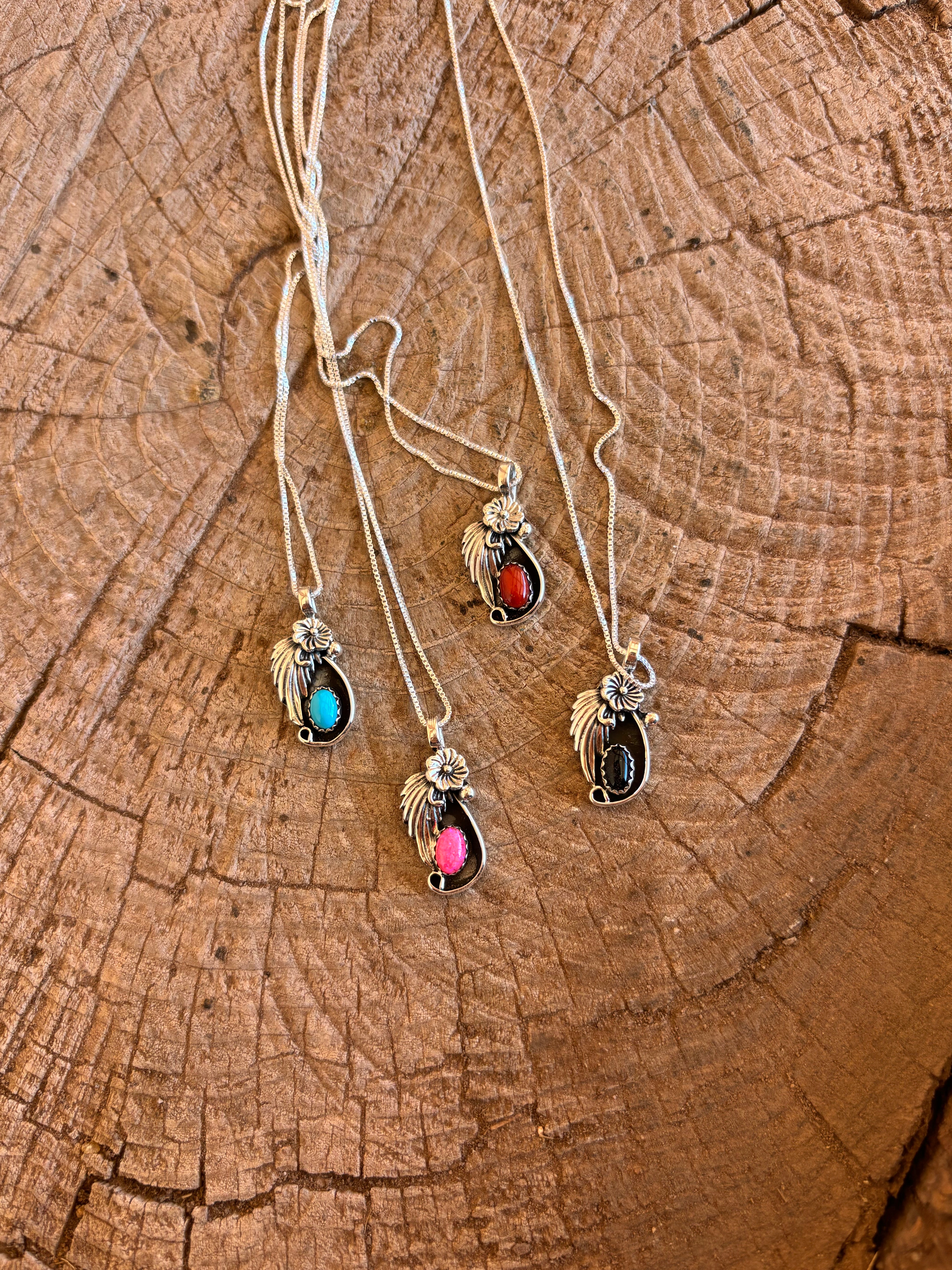 Flower Leaf Pendant