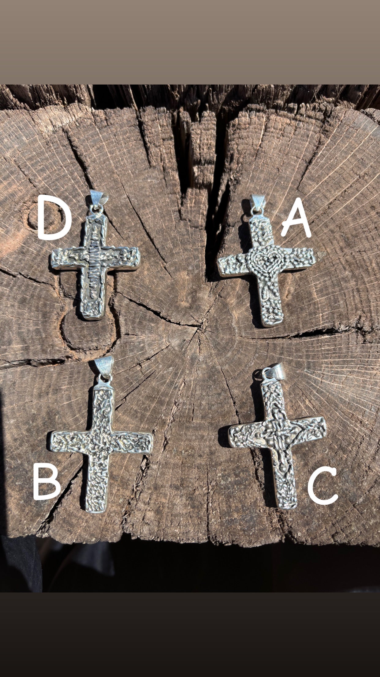 Leola Cross Pendants