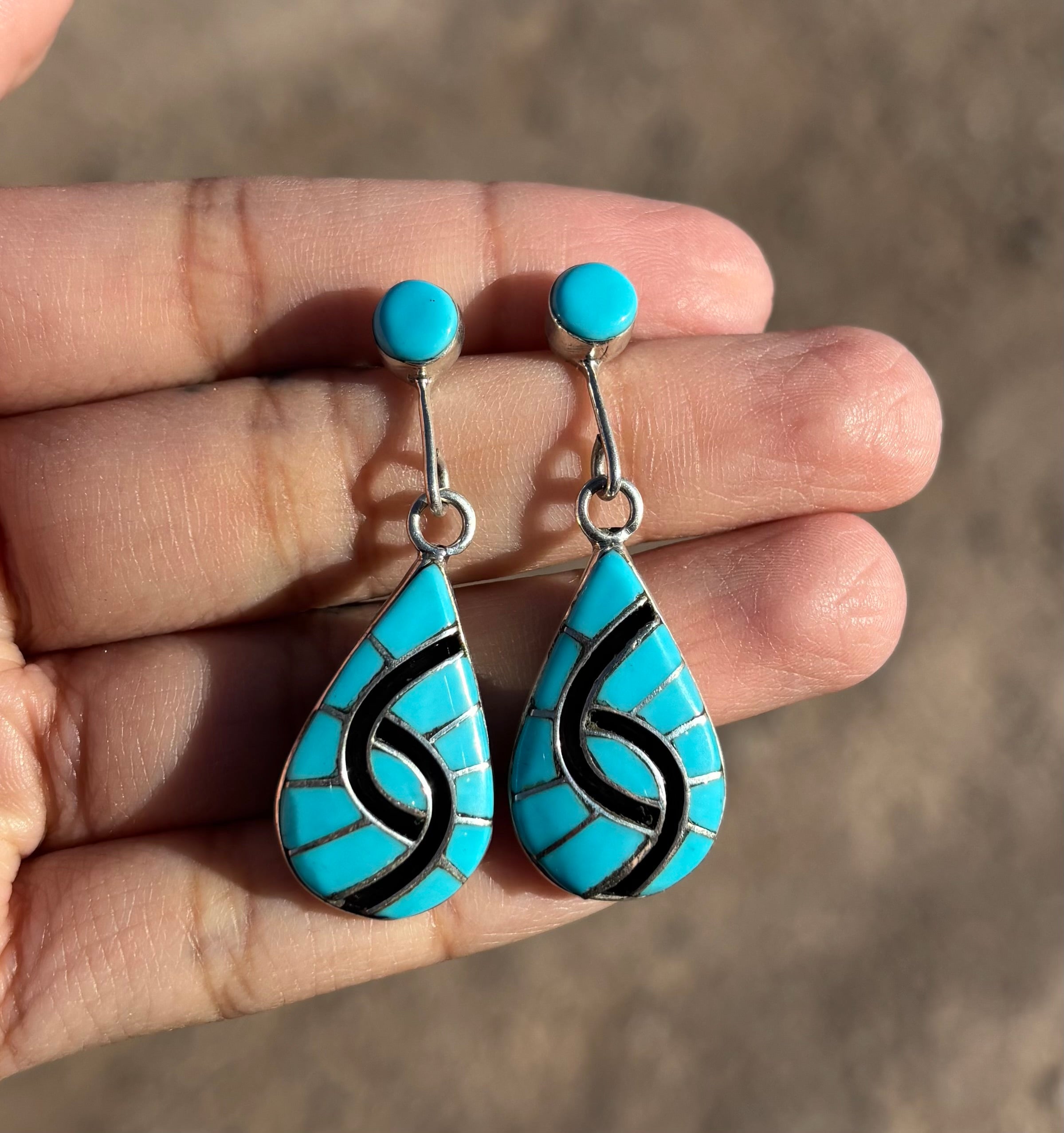 Zuni Dangling Earrings