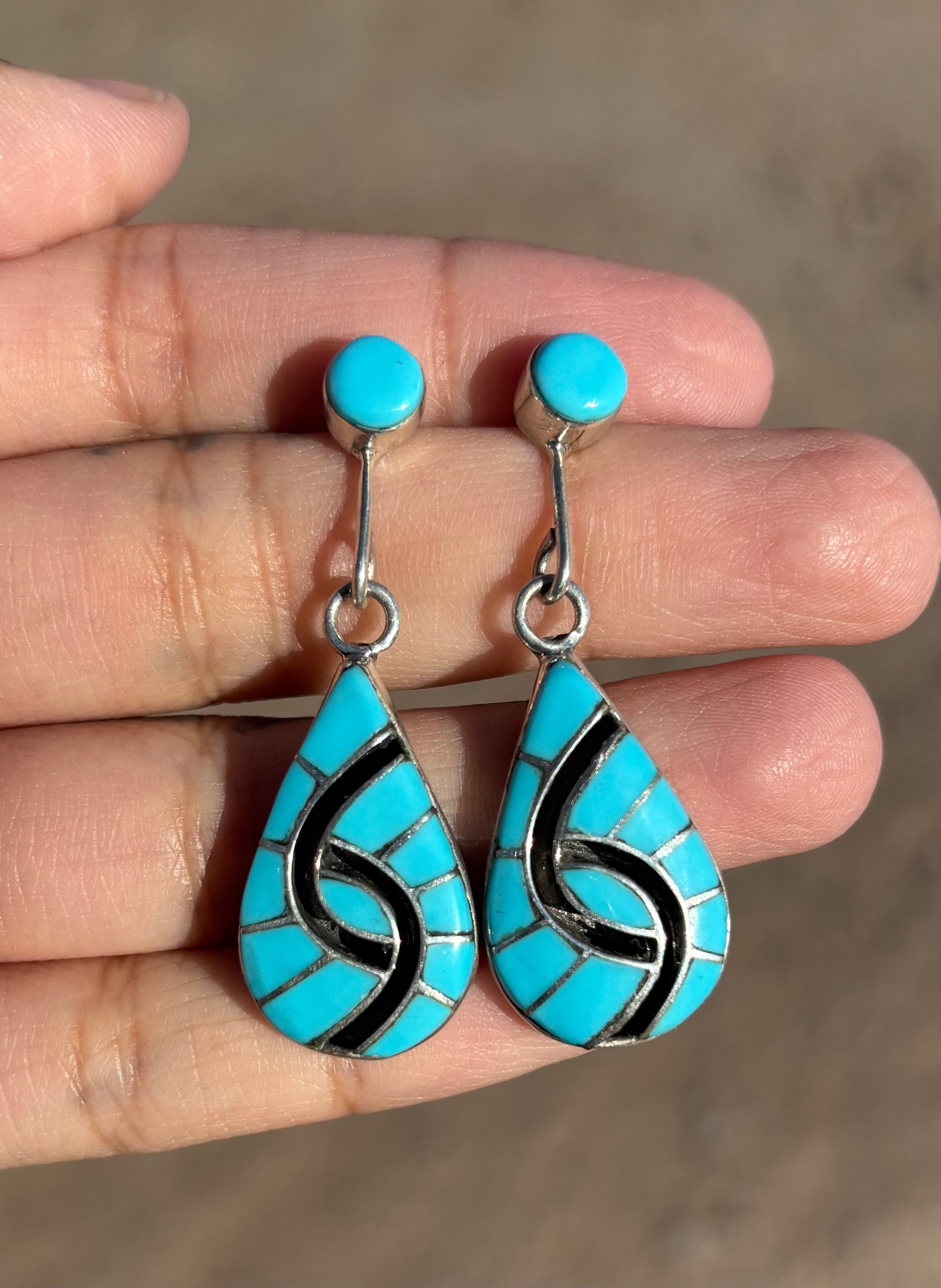 Zuni Dangling Earrings
