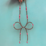 Pearl Bow Tie Necklace