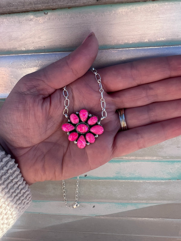 Cute Cluster Barbie Necklace