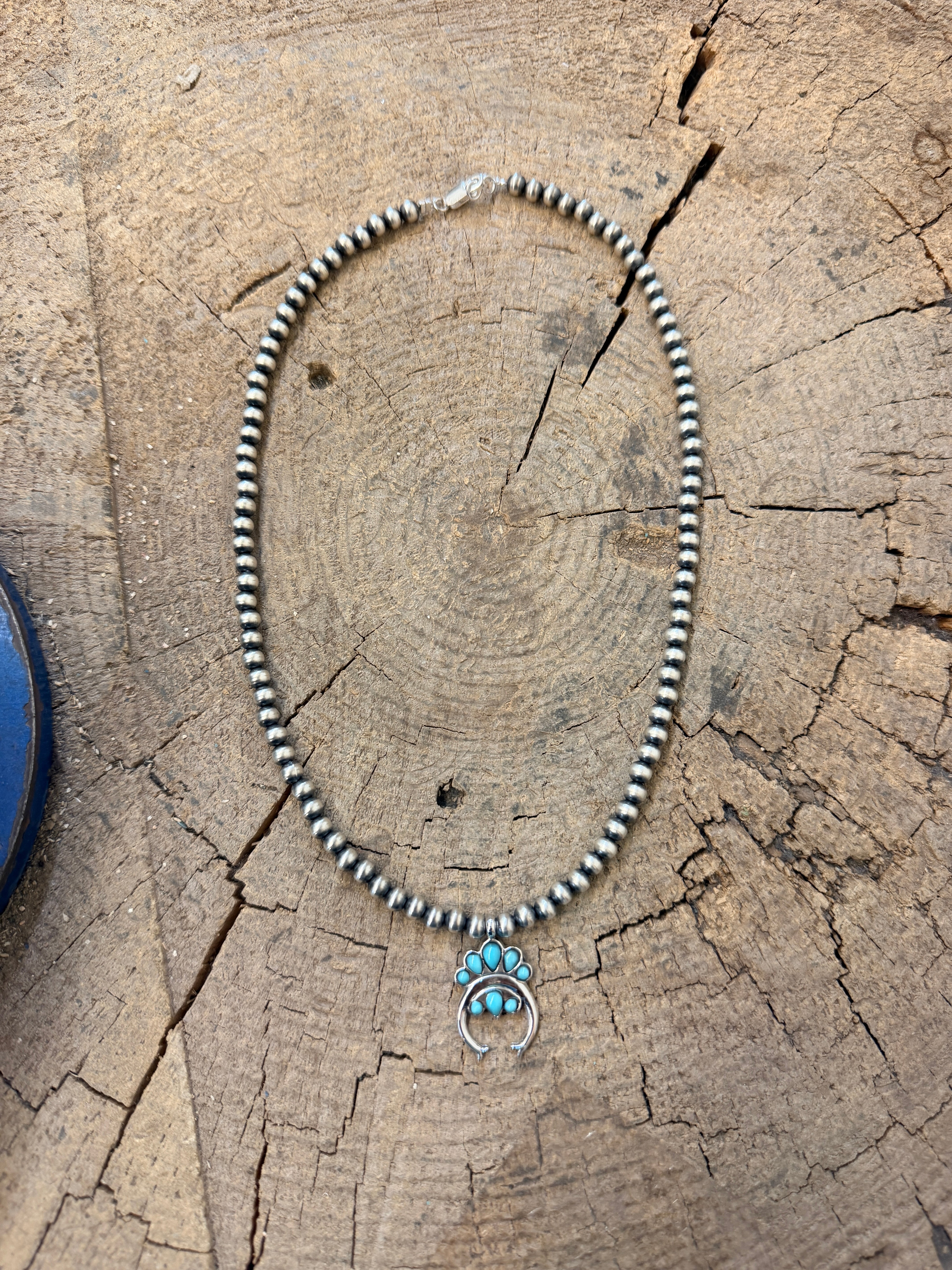 Petite Turquoise Naja Pearl Necklace
