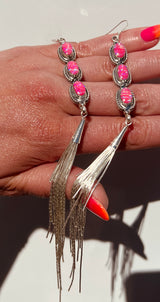 Fringe Barbie Drop Earrings